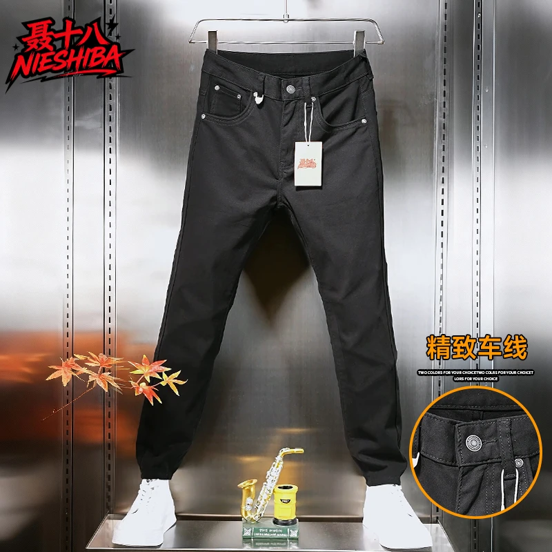 2025新款宽松直筒长裤子日系多口袋工装休闲裤男阔腿潮牌复古简约