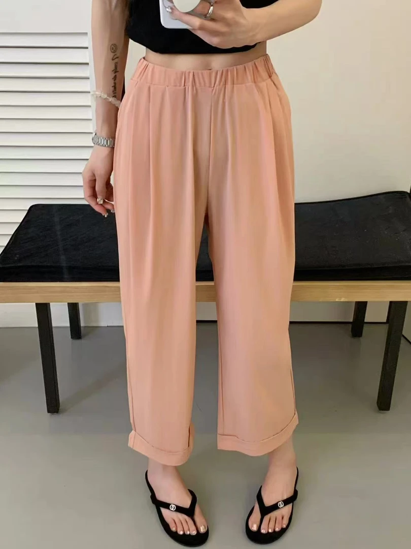 JUN/气球裤2025年夏新款