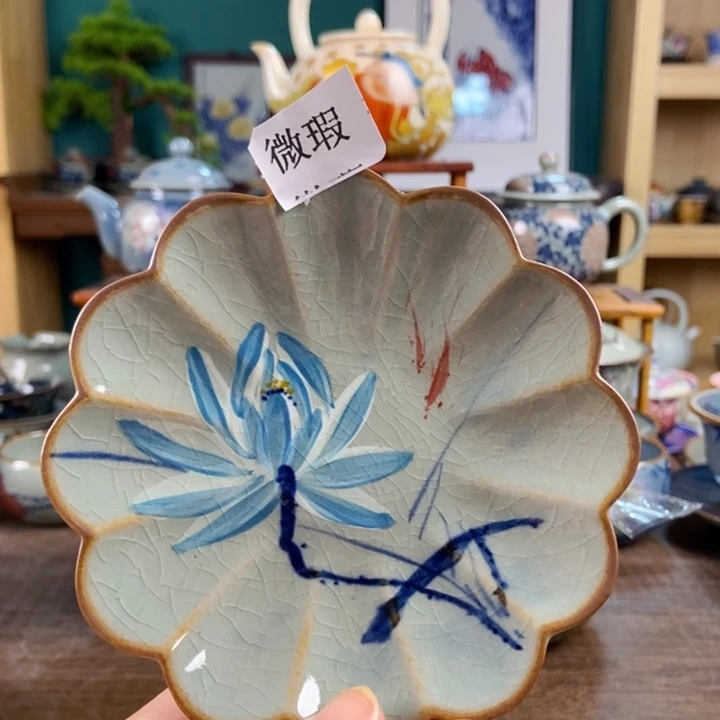 瓷片手工制作工艺精湛等特点