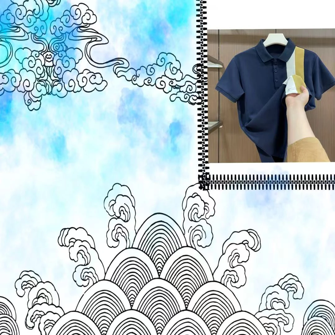 X9-XL-243款休闲男士短袖POLO6.301