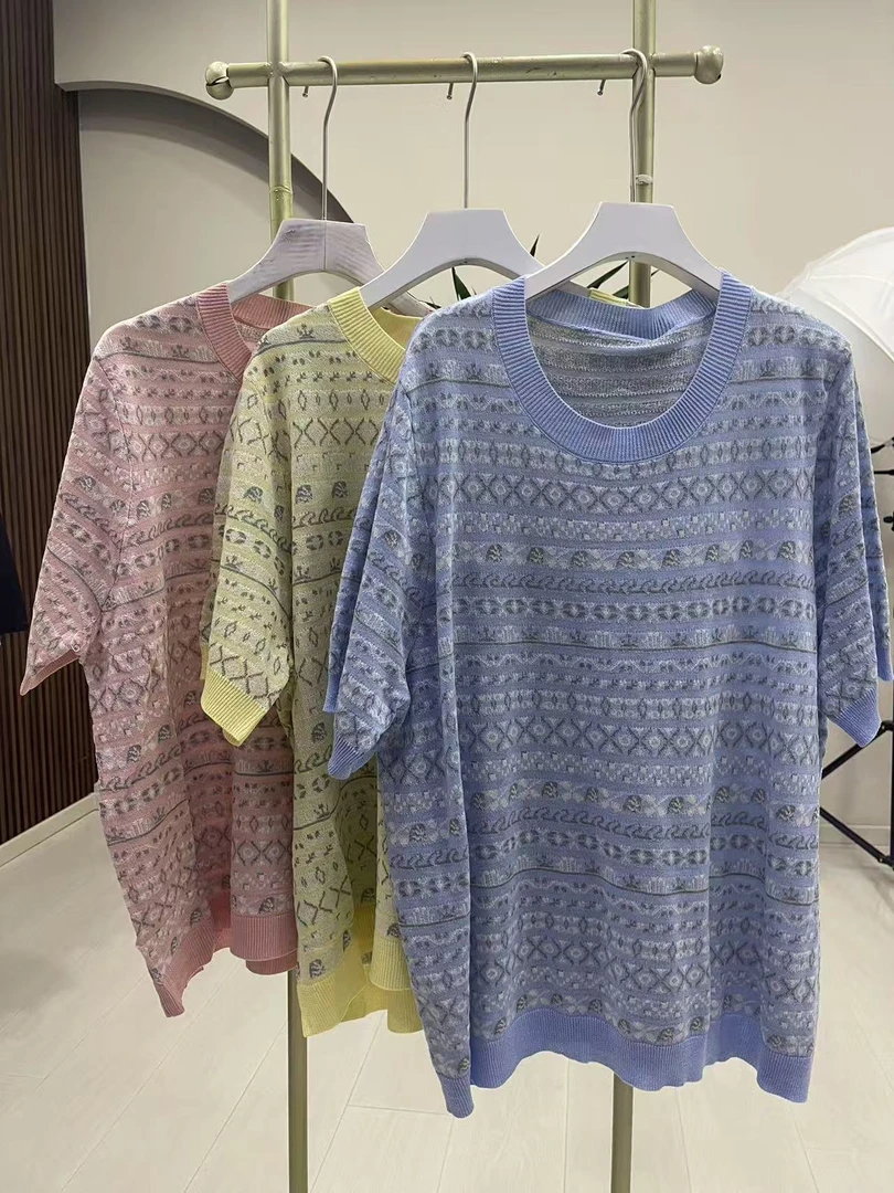 定制针织衫女大码3610百搭上衣