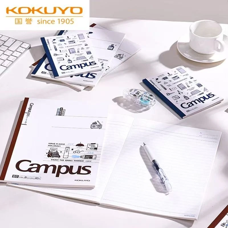 KOKUYO国誉Campus无线装订本eric联名B5A5笔记本点线学生记事本