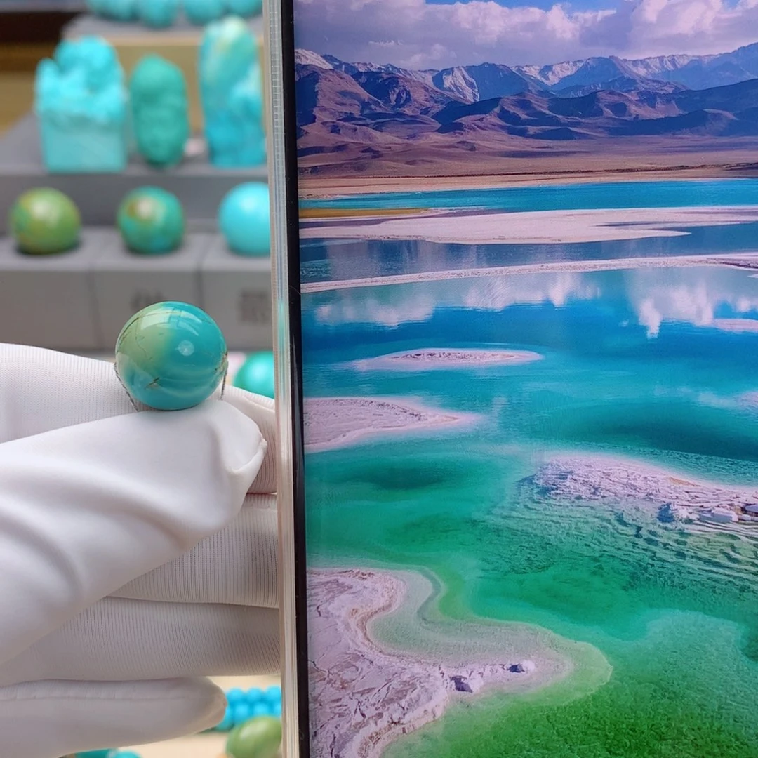 未镶嵌绿松石精品