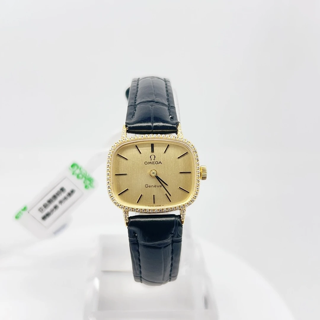 95新 Omega/欧米茄  手动机械后钻24*20mm/公价38999/wh9370