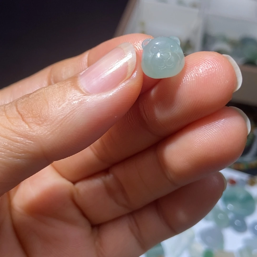 定制翡翠未镶嵌翡翠9.2*9.8*8.3