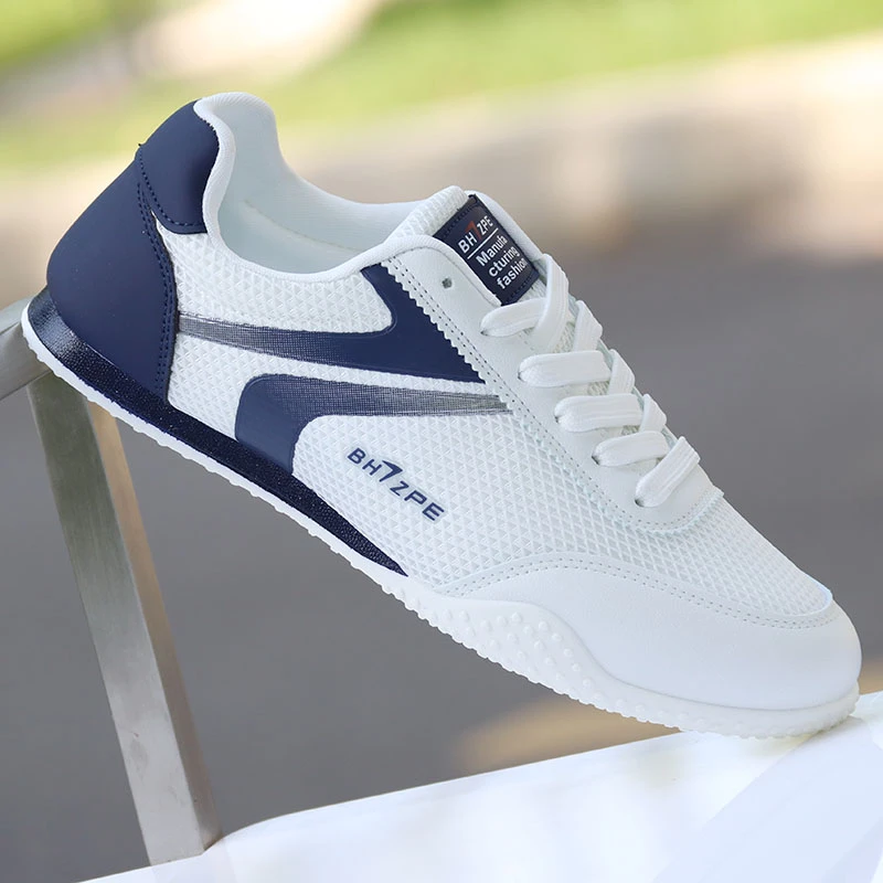 阿甘鞋新款韩版潮流运动鞋防臭网面休闲板鞋轻便跑步潮鞋白色鞋子