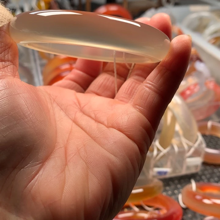 玛瑙/玉髓未镶嵌手镯