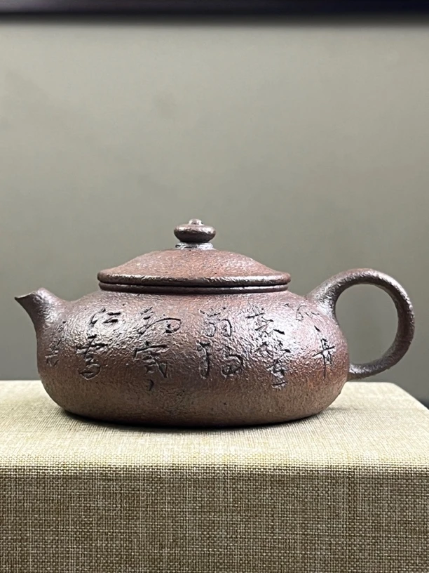 紫砂壶原矿全手工寒江紫砂壶茶壶一品缘紫砂宜兴紫砂壶手工紫砂壶