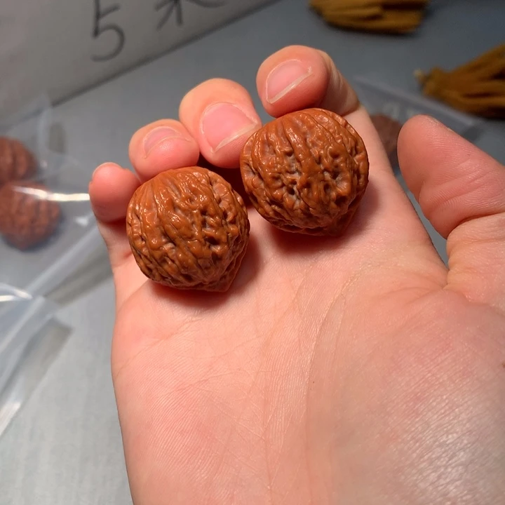 文玩核桃把件红豆744