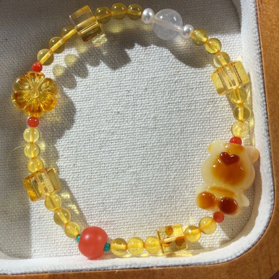 蜜蜡未镶嵌裸石定制