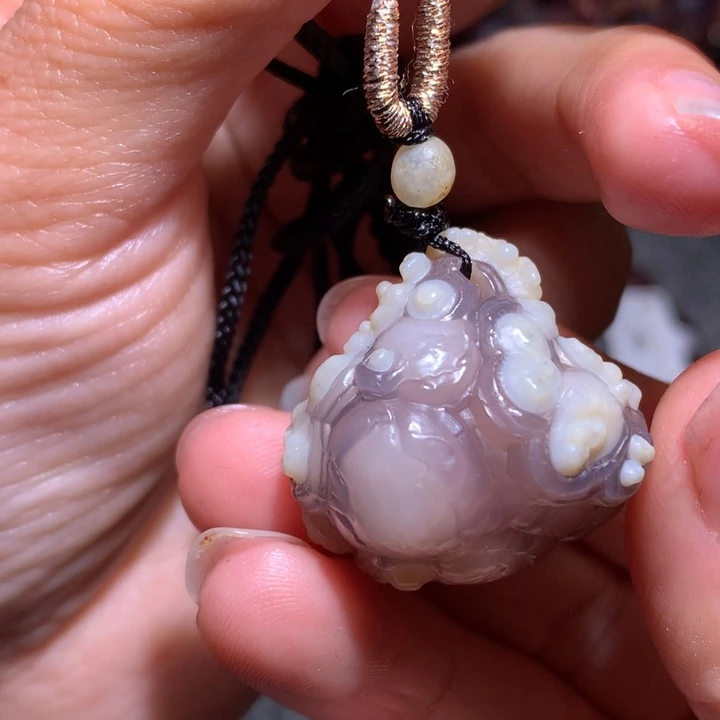 未镶嵌玛瑙/玉髓珠宝半成品