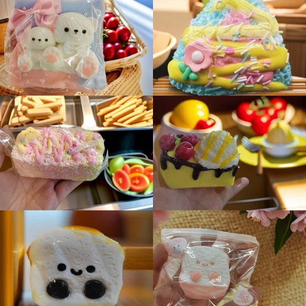 （瑕疵FX）拾亿TRENDYTOYS家硅胶纯手工捏捏乐捏捏乐食品级捏捏硅胶