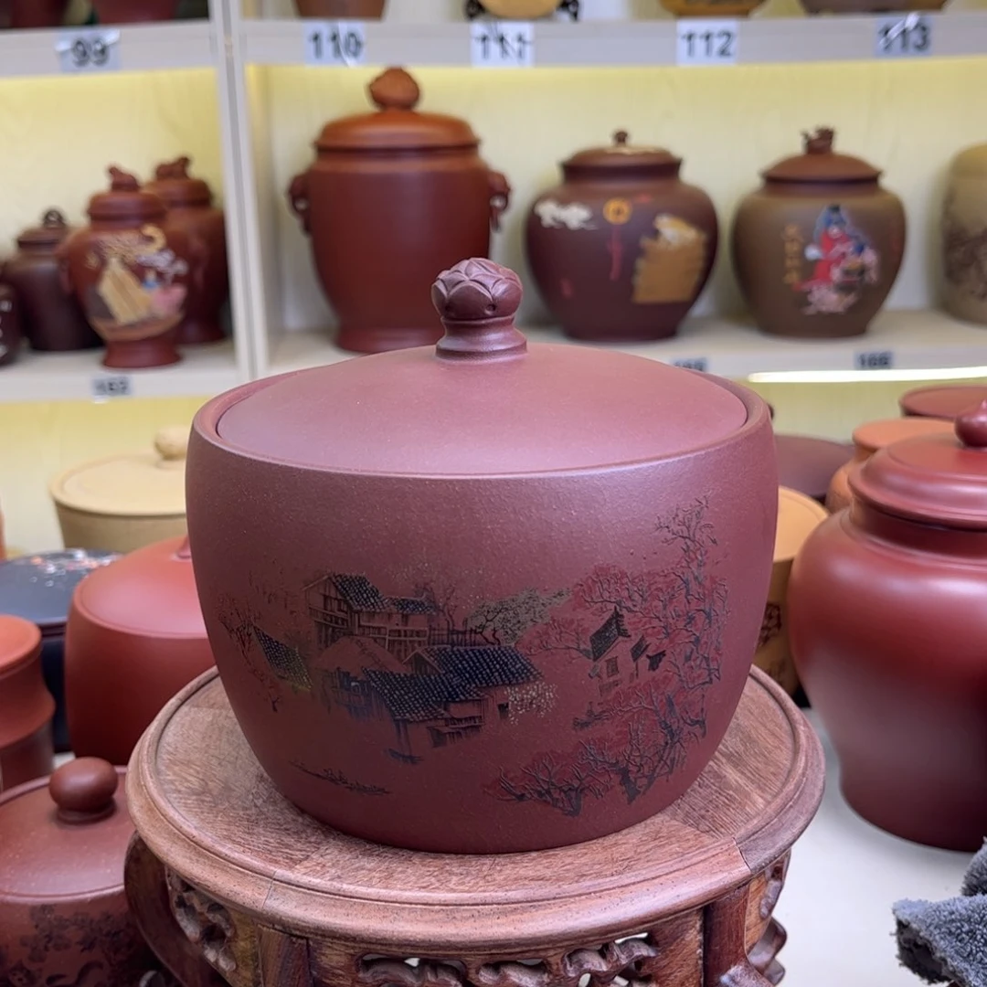 紫砂茶叶罐茶叶罐