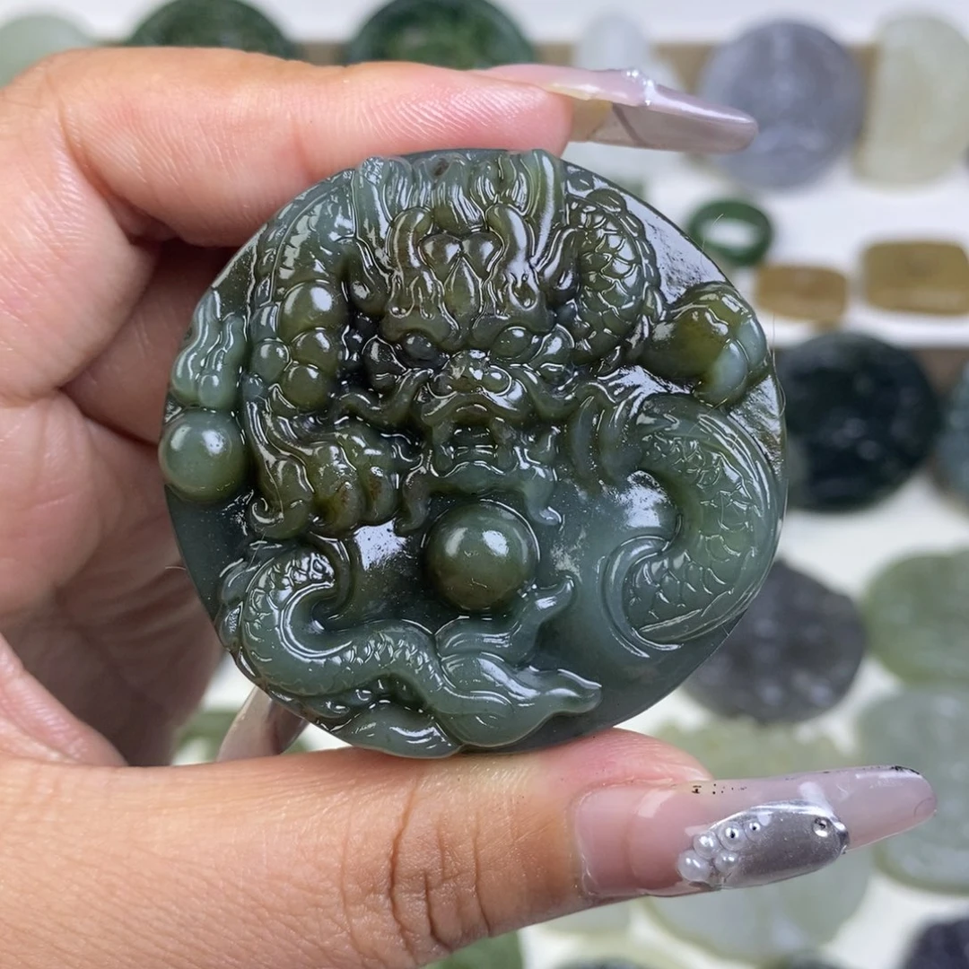 和田玉吊坠未镶嵌