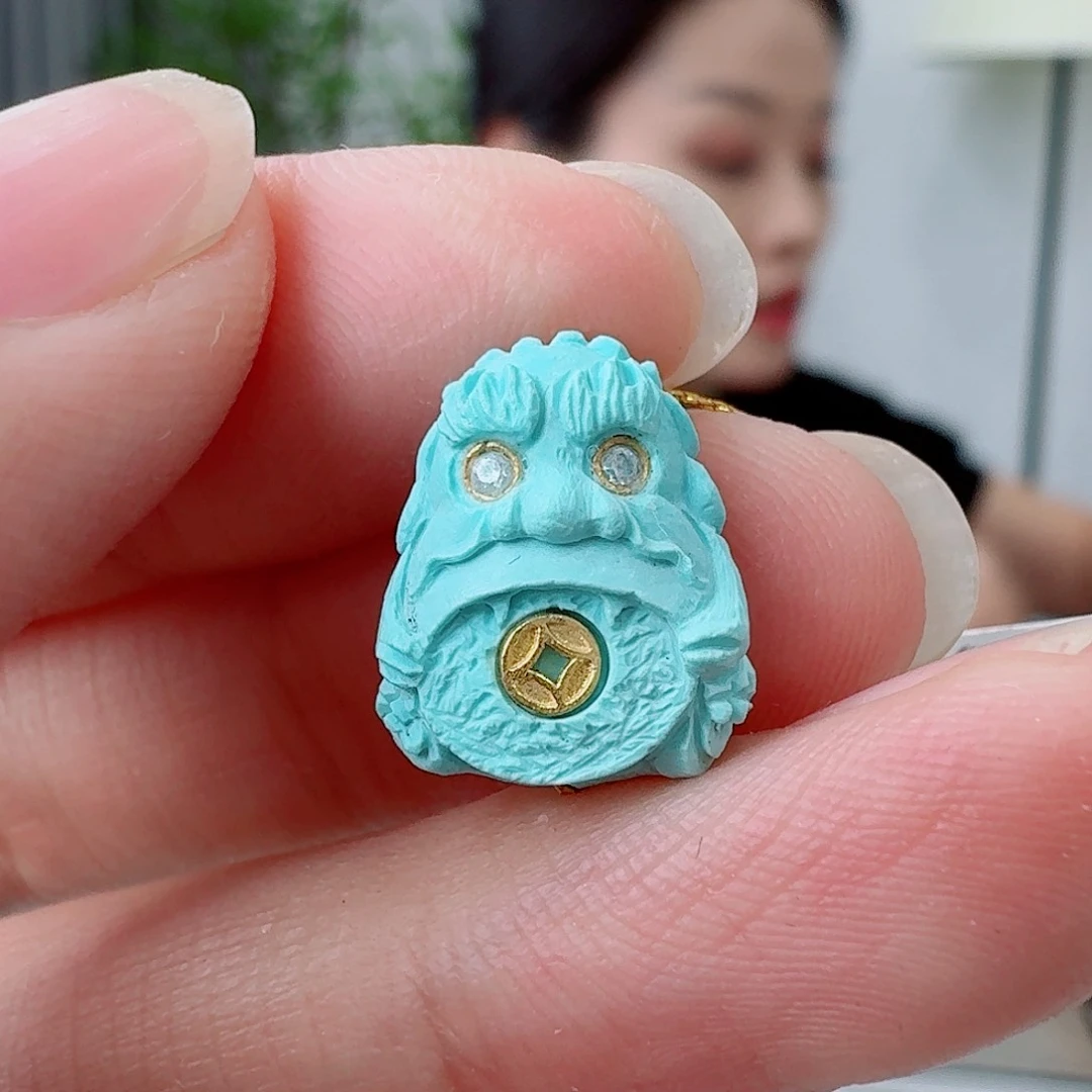 未镶嵌绿松石珠宝奇石