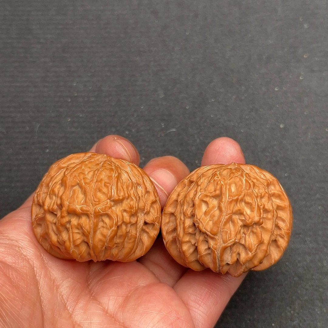 把件桃核42×39全品头茬平谷老树磨盘XM3409