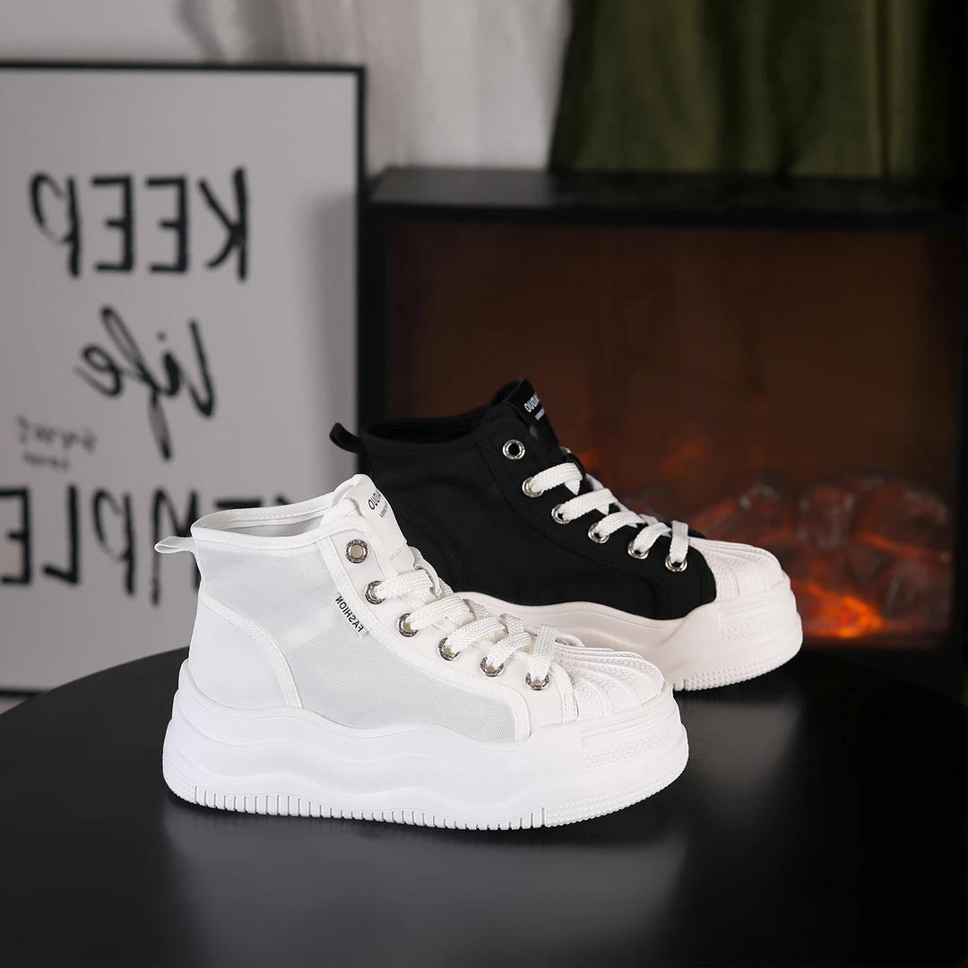 【阿布女鞋】增高6cm时尚百搭潮流女士休闲鞋8839-11