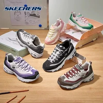 【断码特惠】斯凯奇奶茶熊黑糖烤奶新款情侣鞋子男女同款【活动专属】