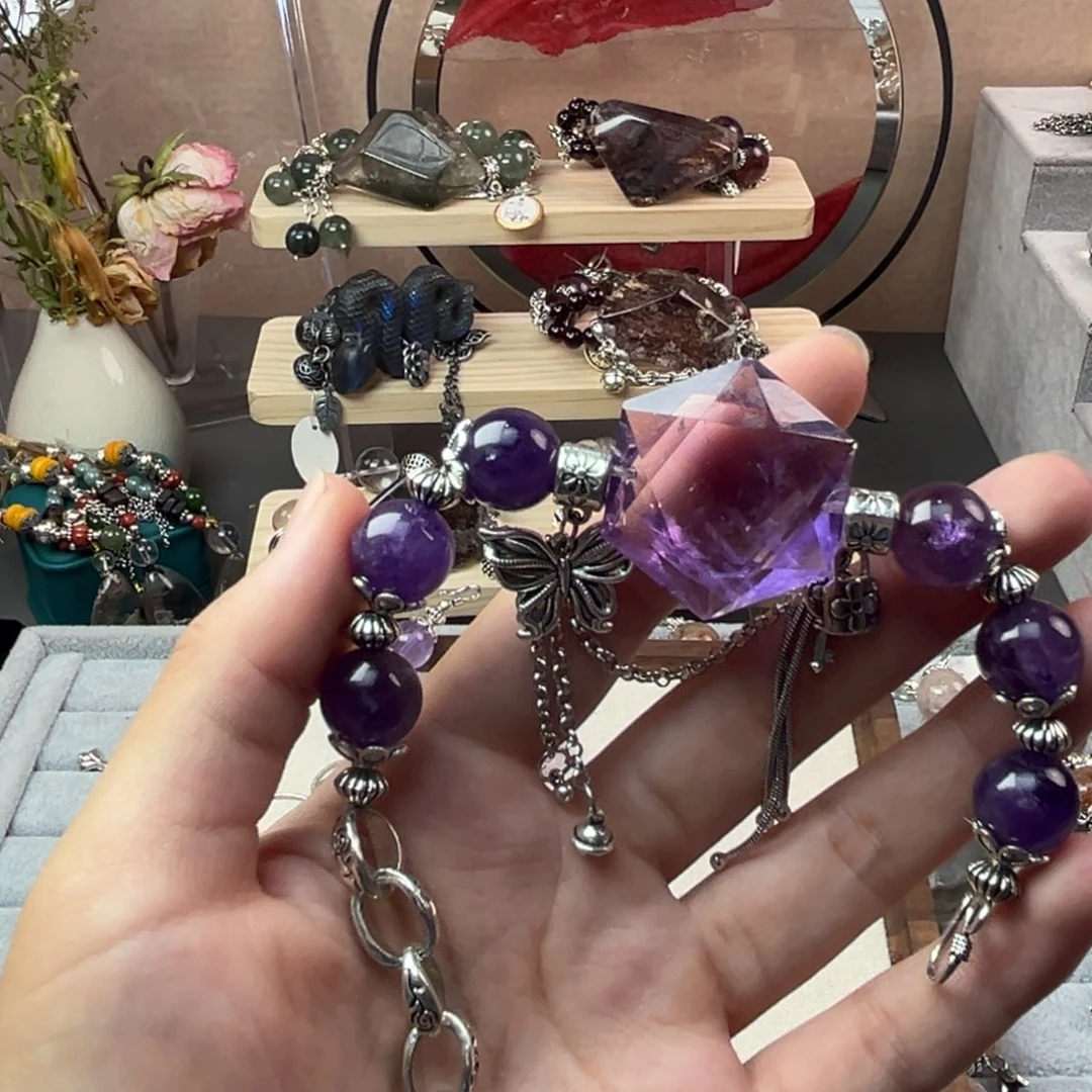 水晶手链合金ℳ****?手串