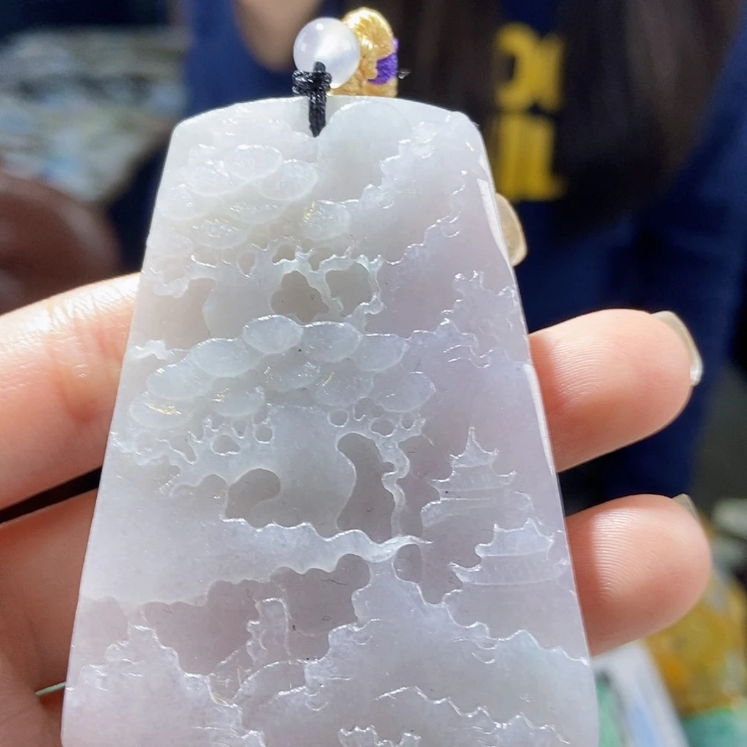 颈饰未镶嵌翡翠翡翠