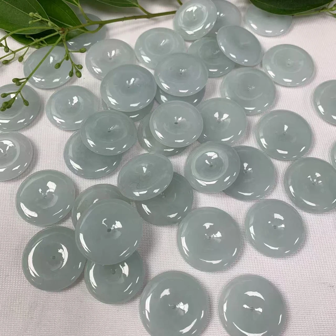 缅甸天然翡翠新款上新平安无事时尚百搭平安扣吊坠-多样性发其一