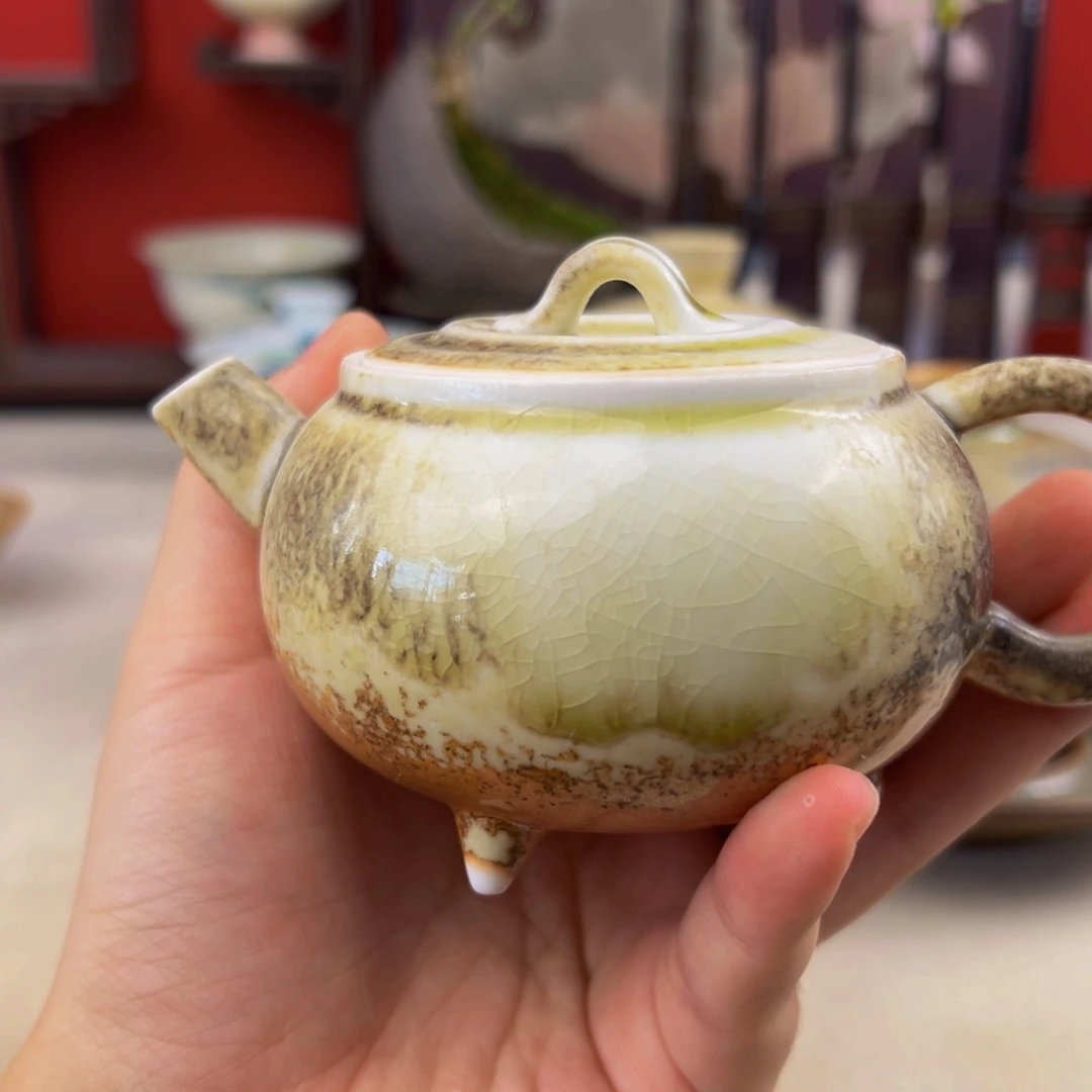 杯子纯手工柴烧主人杯