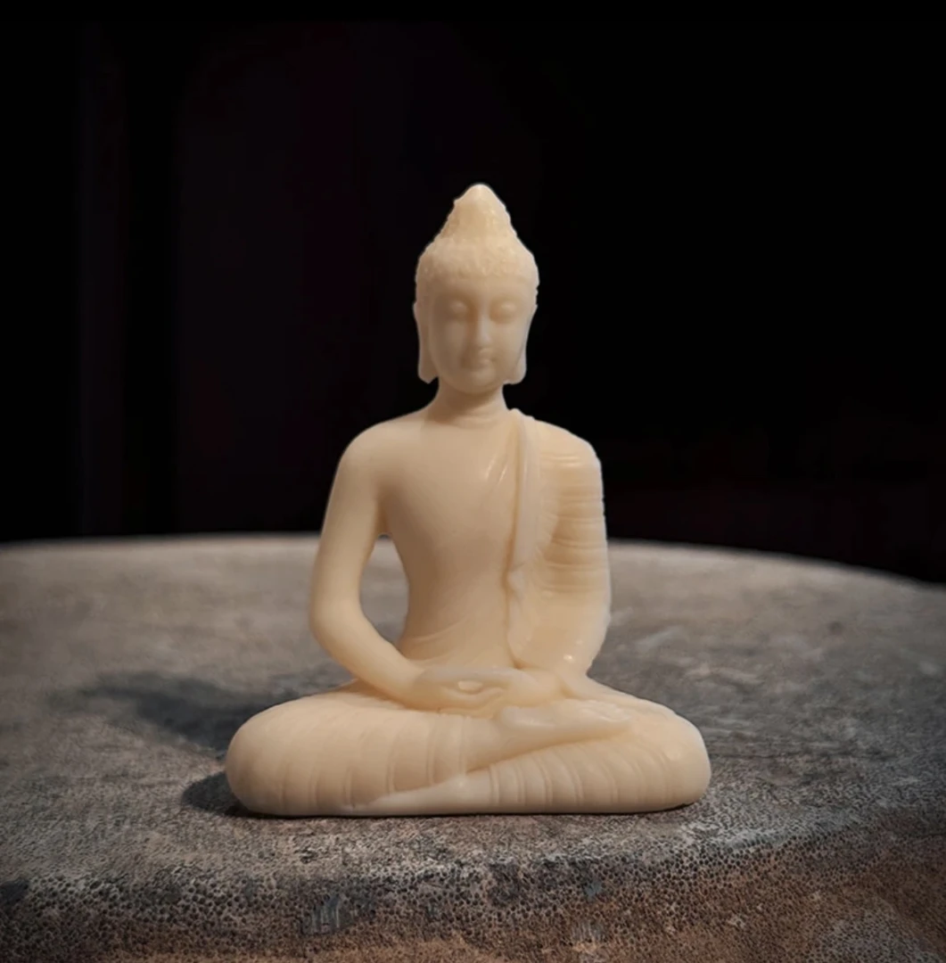 【观自在】释迦摩尼·象牙果大日如来禅意高端佛像摆件