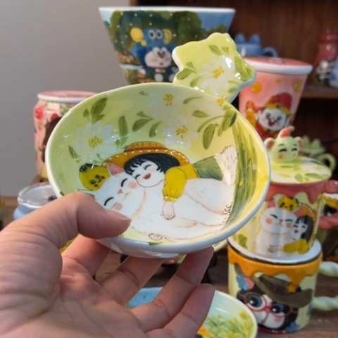 炉景德镇釉下手绘陶瓷