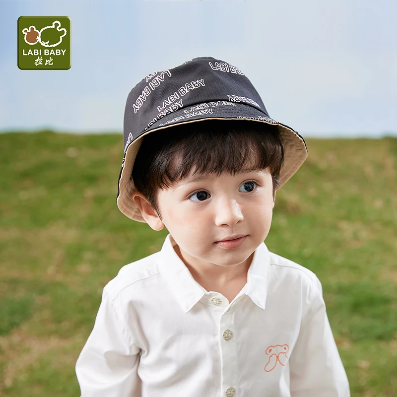【亲子帽】拉比童装夏季遮阳儿童帽子宝宝休闲洋气渔夫帽时尚百搭