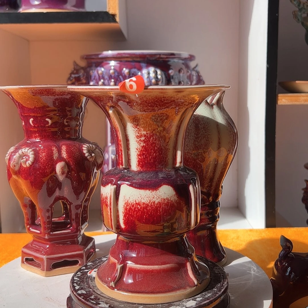 摆件郑家钧窑摆件