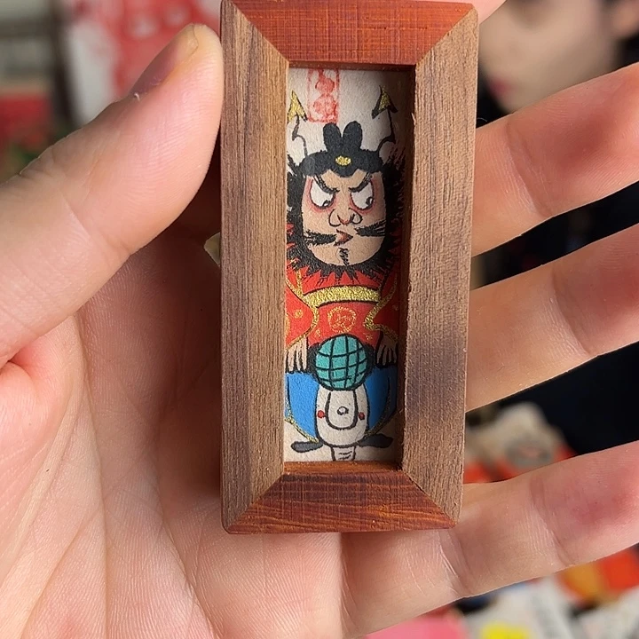 零***n纯手绘钟馗文创画