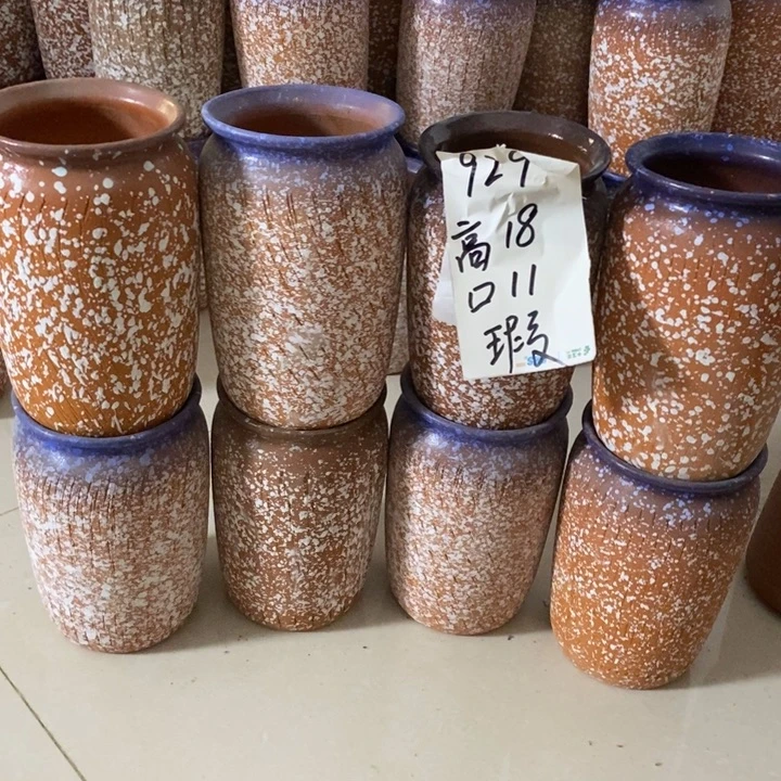 粗陶红陶绿植花盆929