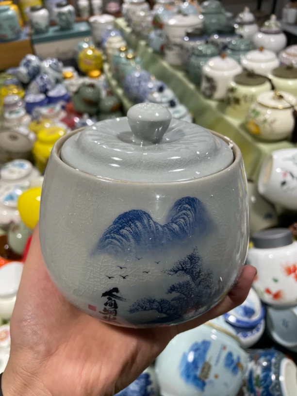 临时链接a60陶瓷茶叶罐密封罐
