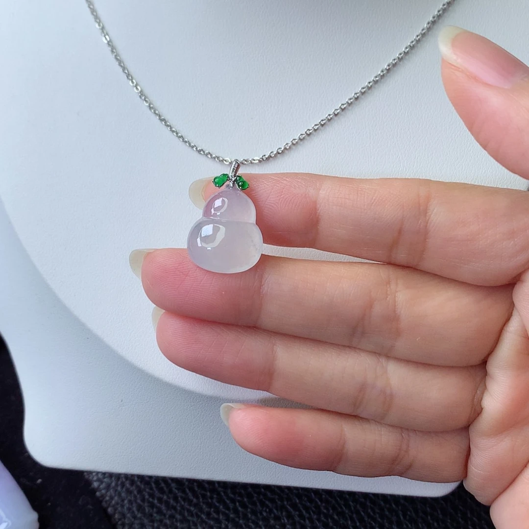 【闪购商品】吊坠(赠链)18K金镶嵌翡翠