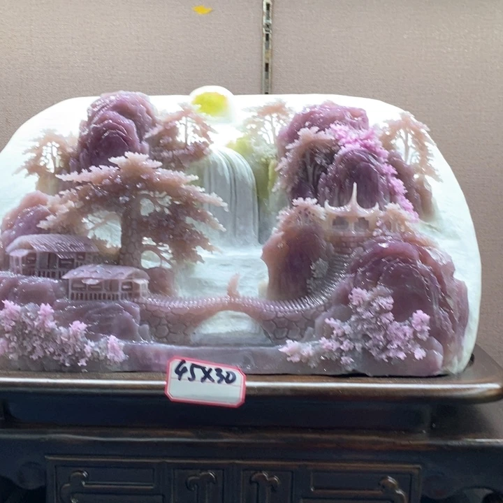支***架玉家居摆件玉石摆件