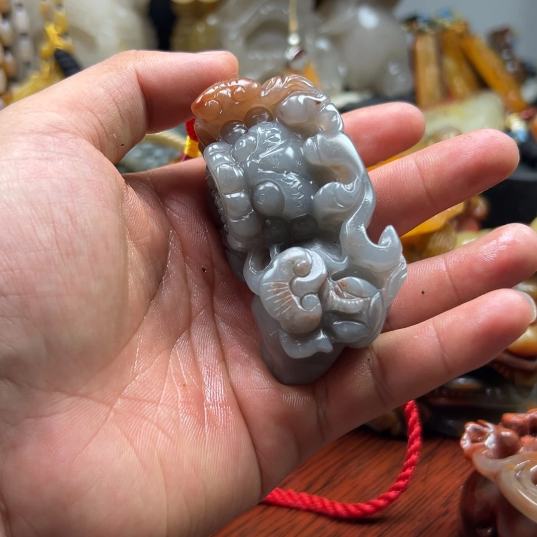 石英质玉（黄龙玉）未镶嵌黄龙玉