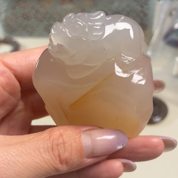 玛瑙/玉髓未镶嵌吊坠(不含链)