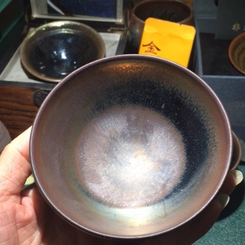 【闪购商品】茶盏建盏主人杯图片款