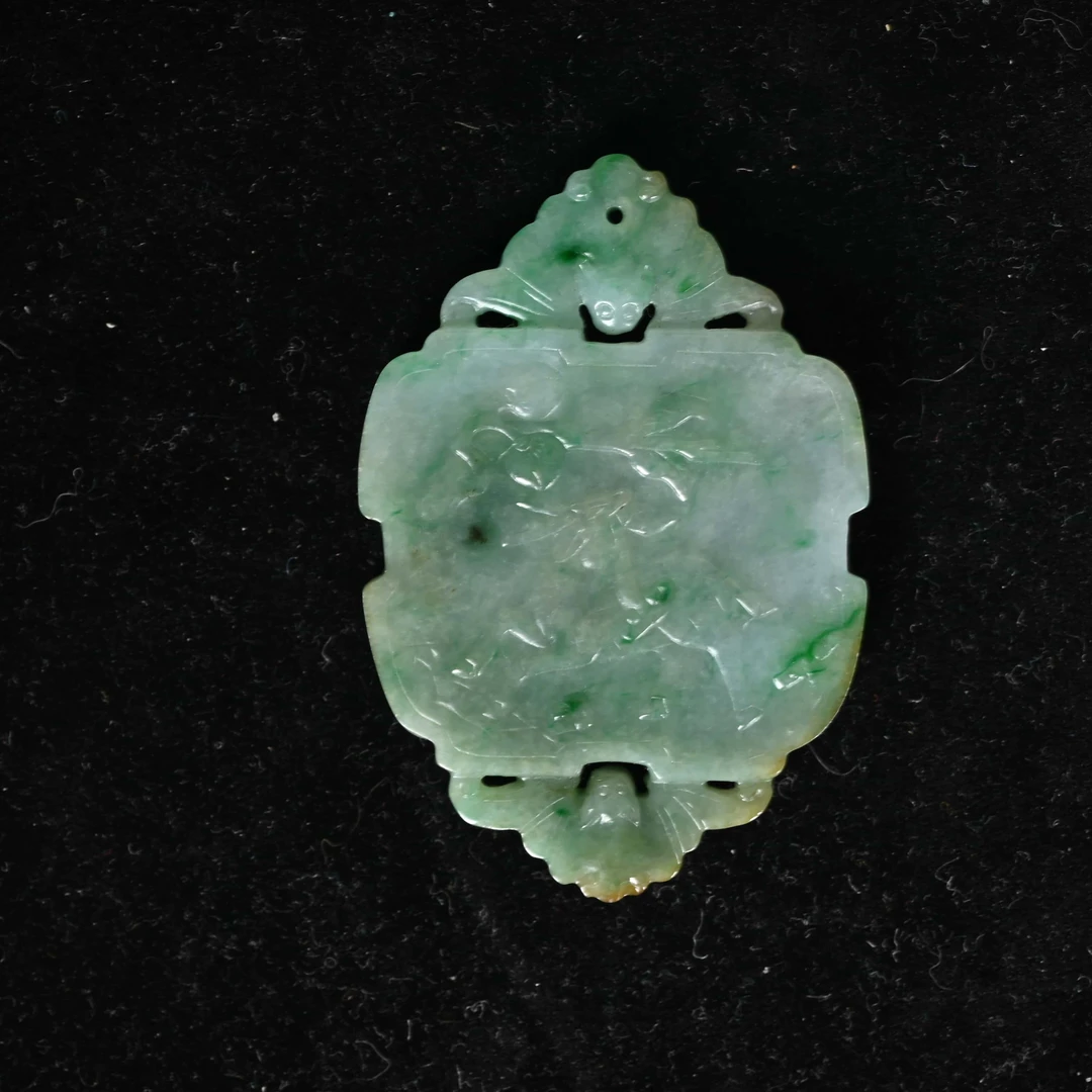 清代福禄永昌翡翠牌/K.319956/集萃斋