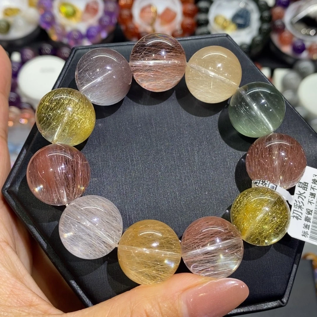 手链水晶未镶嵌钢丝兔毛18