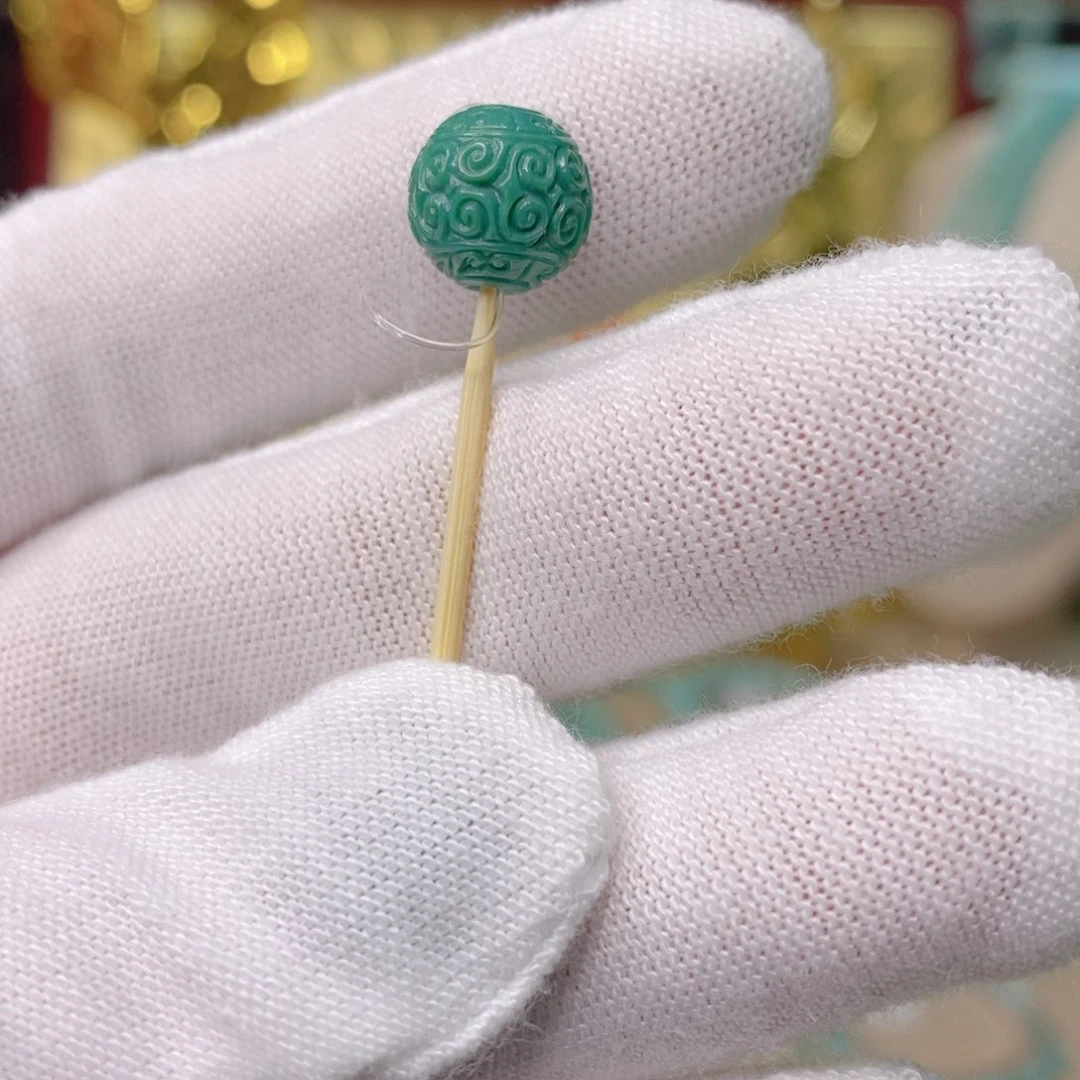 绿松石雕刻件未镶嵌