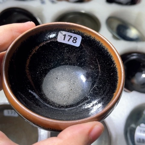 茶盏原矿原釉柴烧建盏