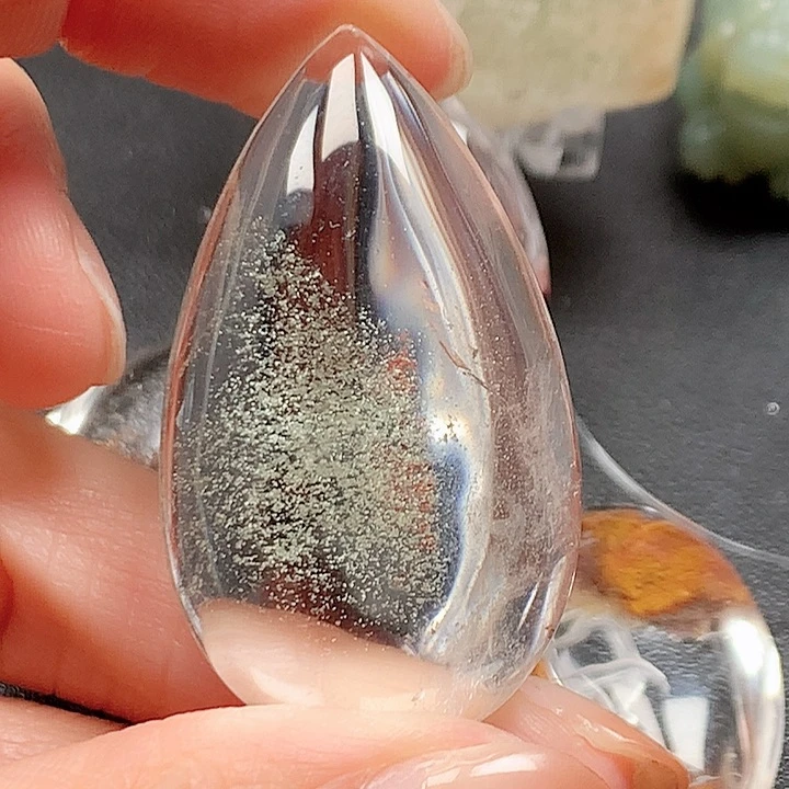 水晶吊坠(不含链)未镶嵌渌*