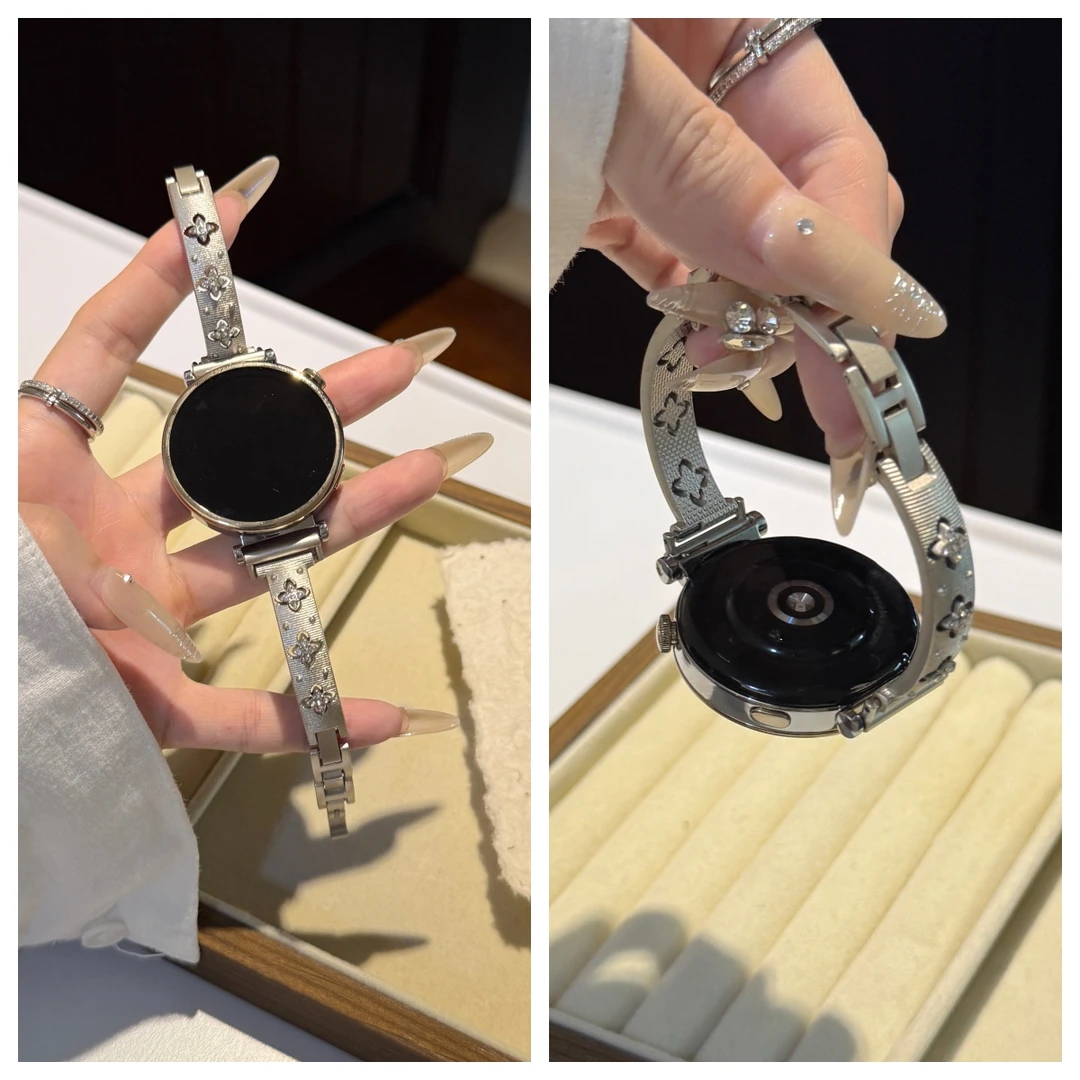 适用华为GT5手表带watch4pro高级金属布契拉提fit3腕带轻奢手环10