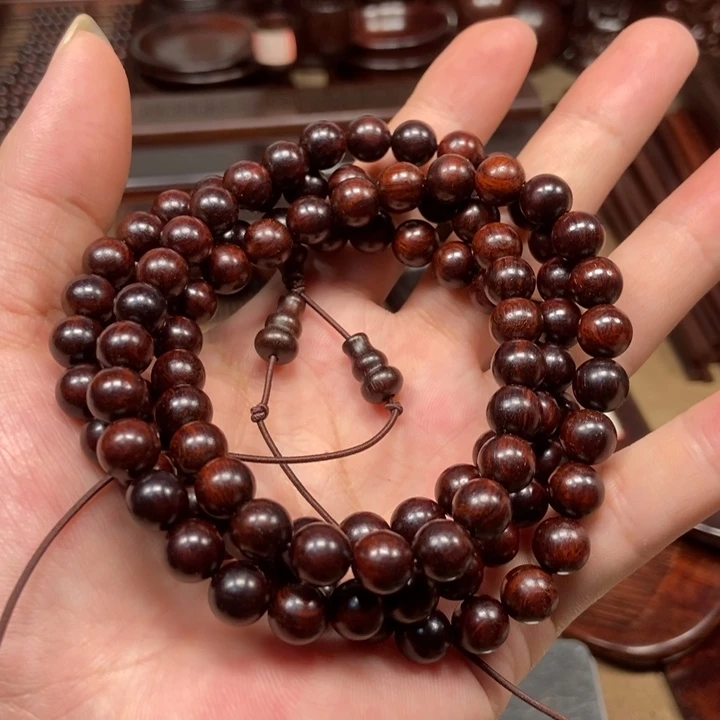 檀香紫檀（小叶紫檀）印度小叶紫檀8mm/108颗