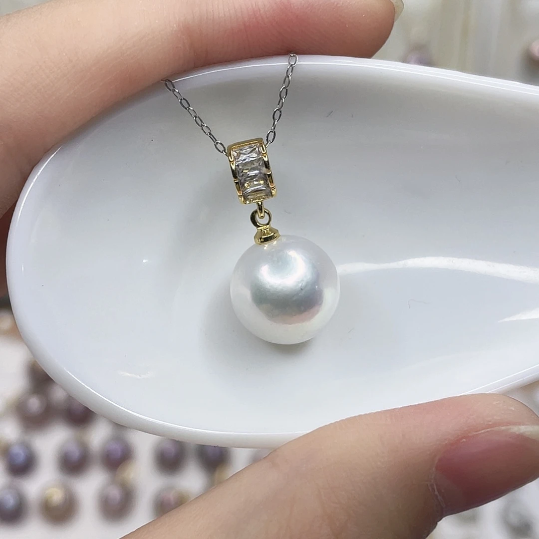 淡水珍珠合金吊坠(赠链)