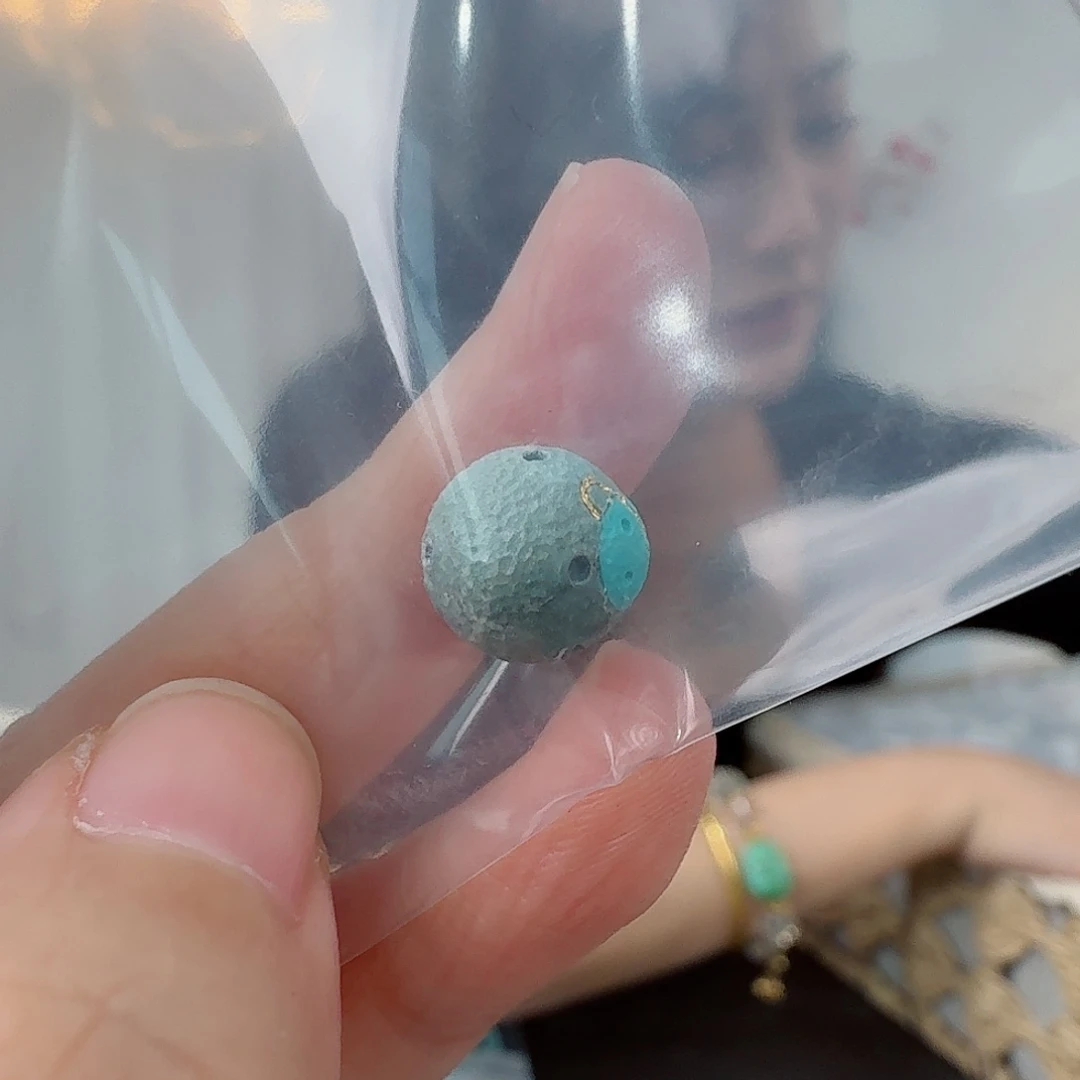 雲***心绿松石未镶嵌珠宝奇石