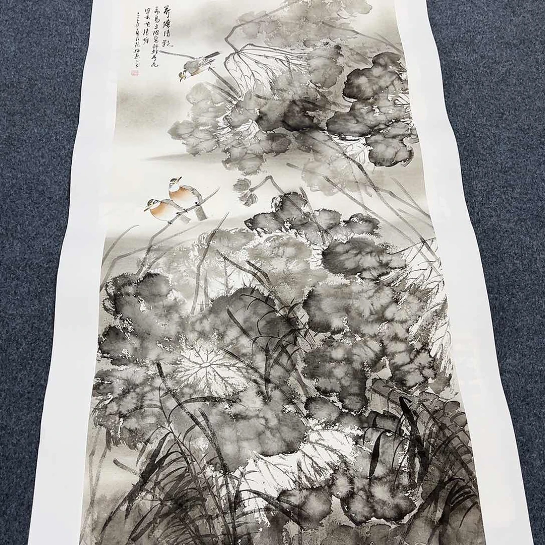 国画纯手绘作品欣赏图