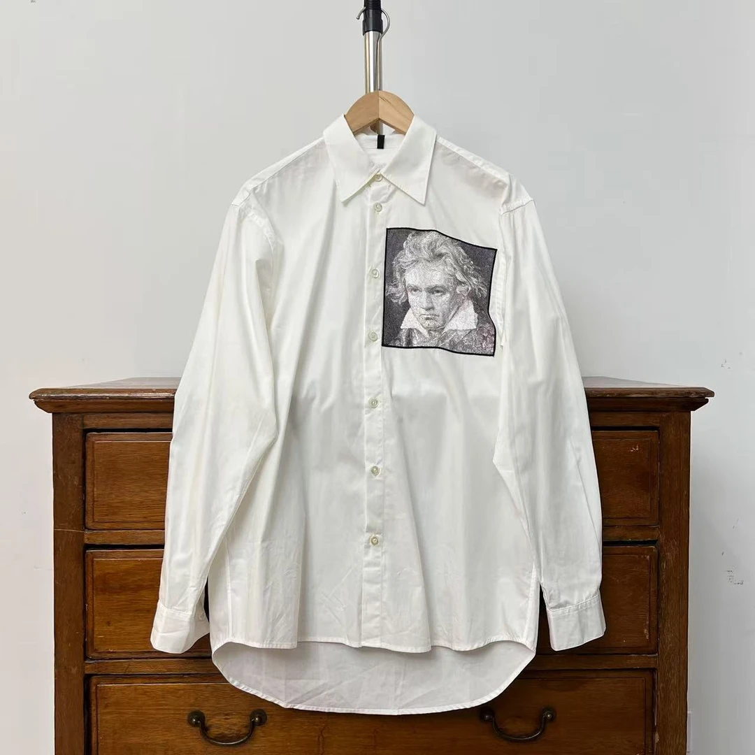 ini 宽松阔版休闲衬衫 XX082 DM25B101