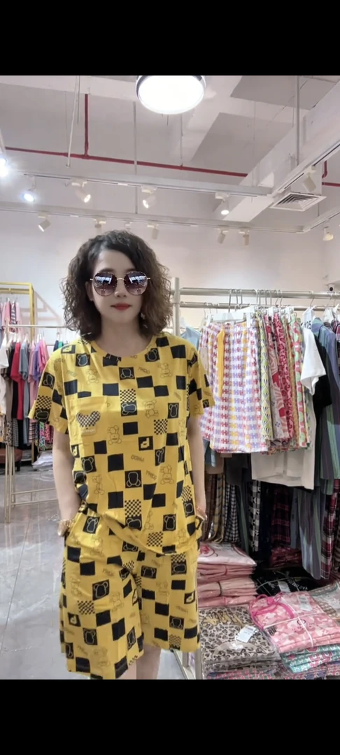 亲亲吾衣可外穿春夏睡衣家居服